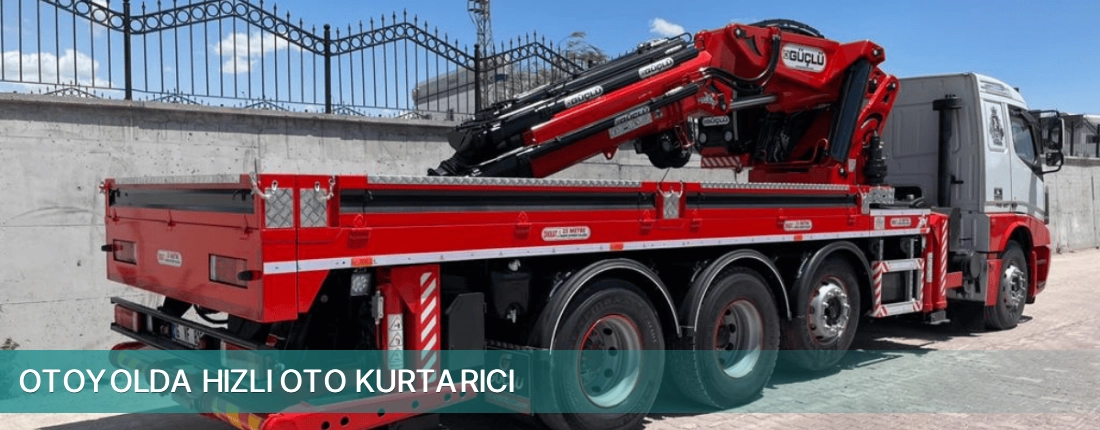 Tire İlçemi Otoyolda Hızlı Oto Kurtarıcı